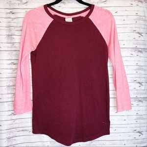 PINK long sleeve tee